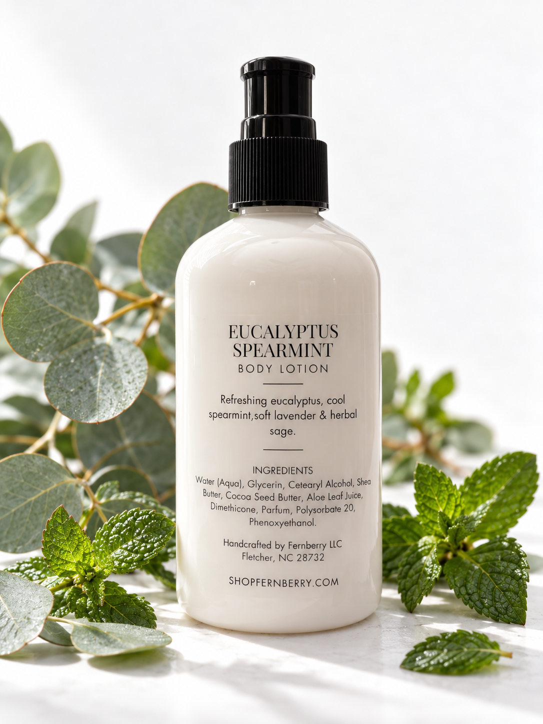 Eucalyptus & Spearmint | 8.5 oz Hand + Body Lotion
