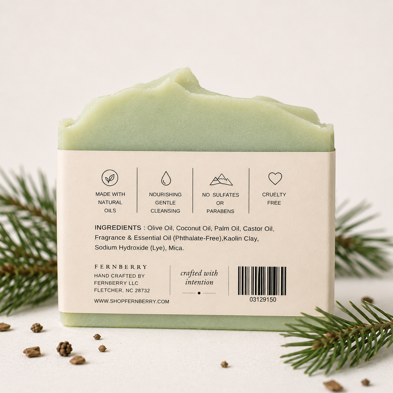 DuPont Forest | 5 oz. Handcrafted Vegan Soap Bar