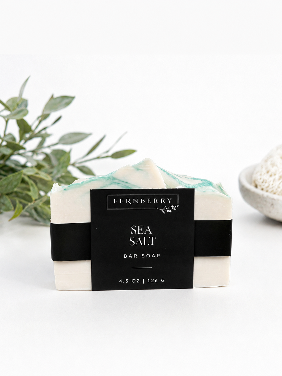 Sea Salt | 4.5 oz. Handcrafted Vegan Soap