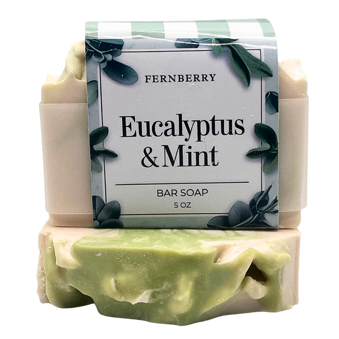 Eucalyptus & Mint - Handcrafted Vegan Soap