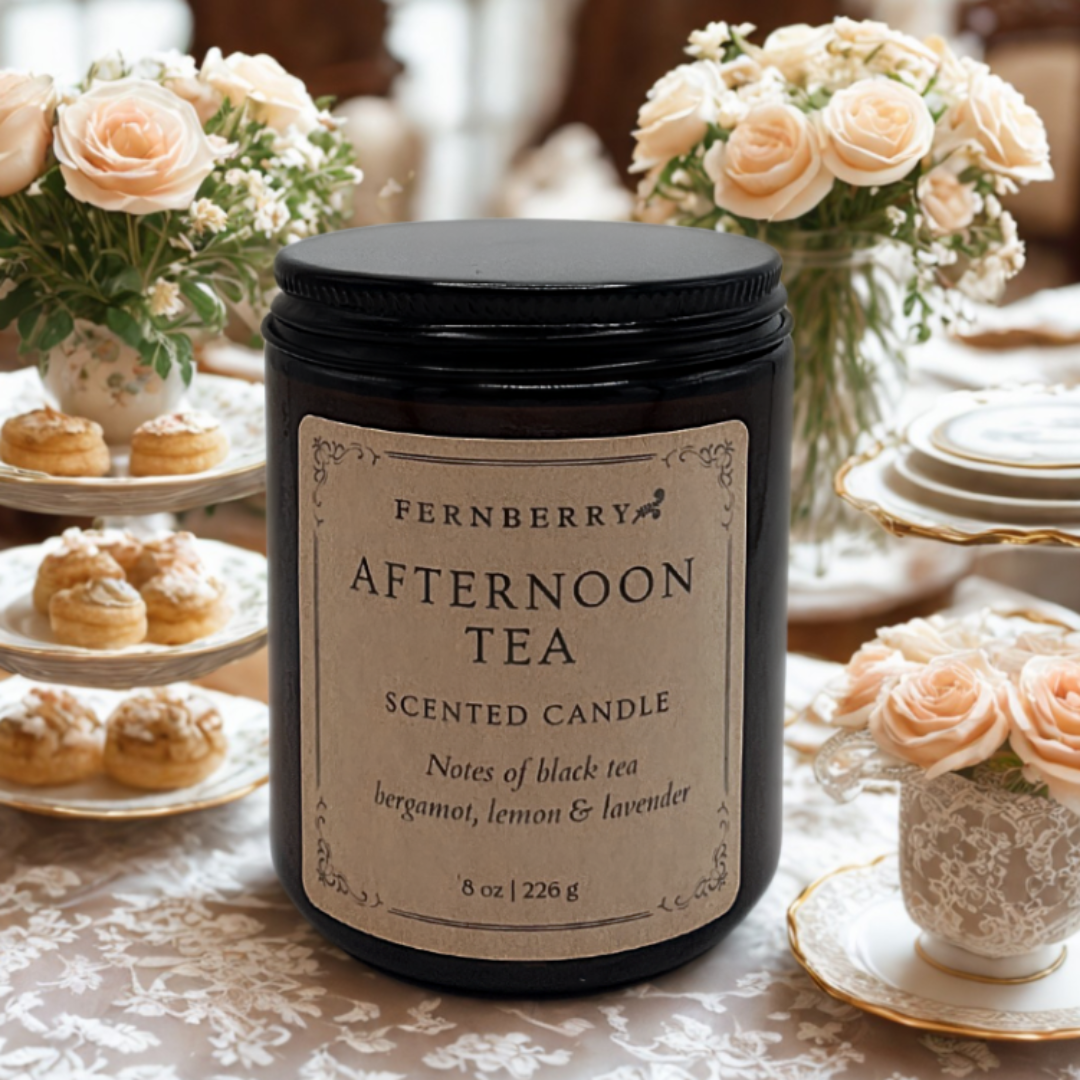 Afternoon Tea- 8oz Wood Wick Candle