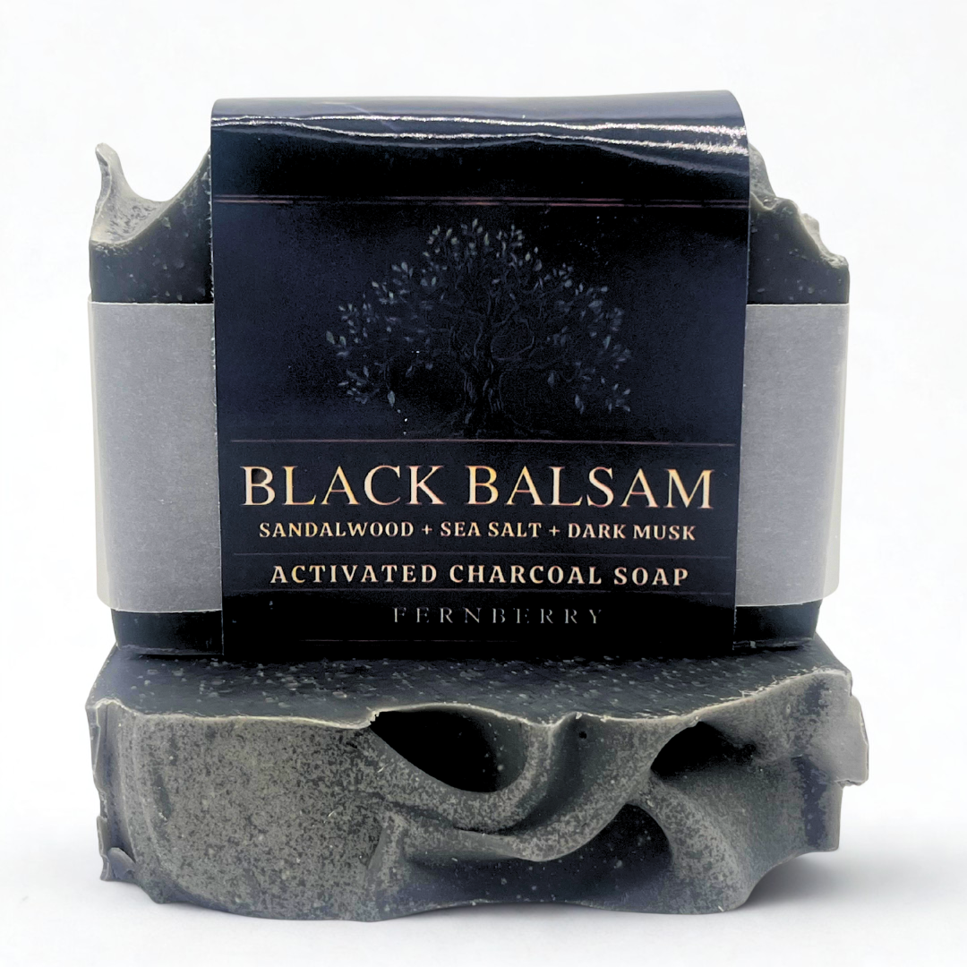 Black Balsam - Activated Charcoal Handmade Vegan Soap