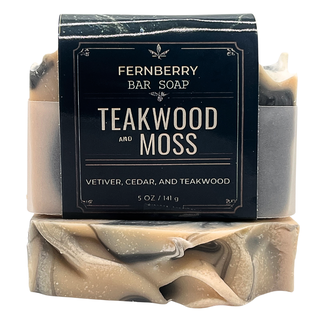 Teakwood & Moss - Handcrafted Vegan Soap