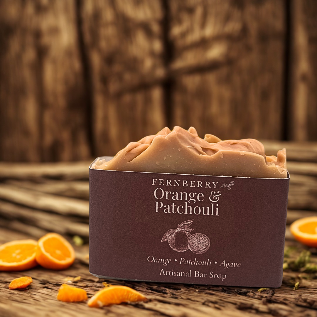 Orange & Patchouli - Handcrafted Vegan Soap
