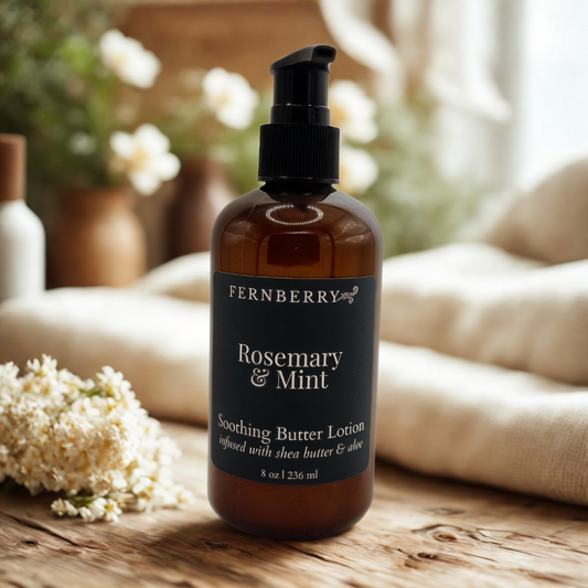 Rosemary & Mint | Soothing Butter Lotion 8oz.