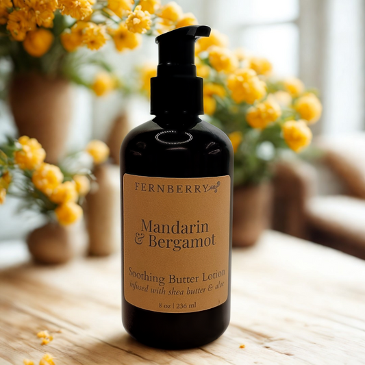 Mandarin & Bergamot | Soothing Butter Lotion 8oz.