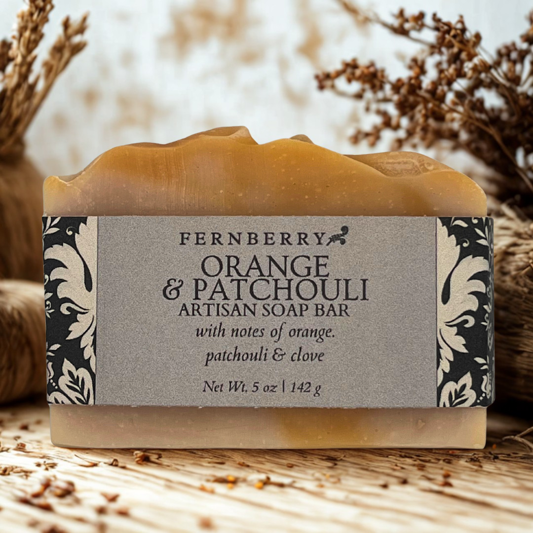 Orange & Patchouli 2oz Soap Sample