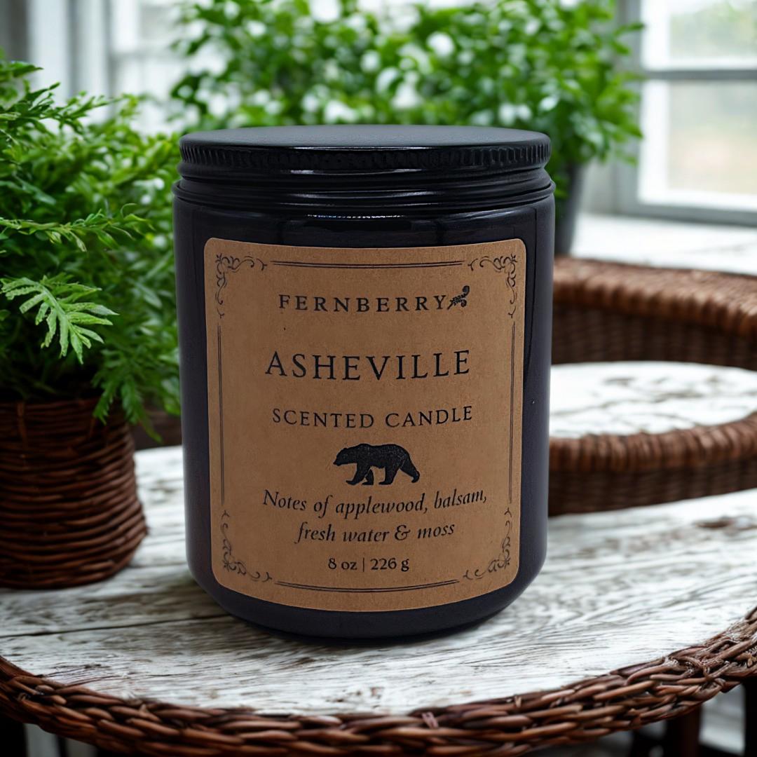 Asheville- 8oz Wood Wick Candle