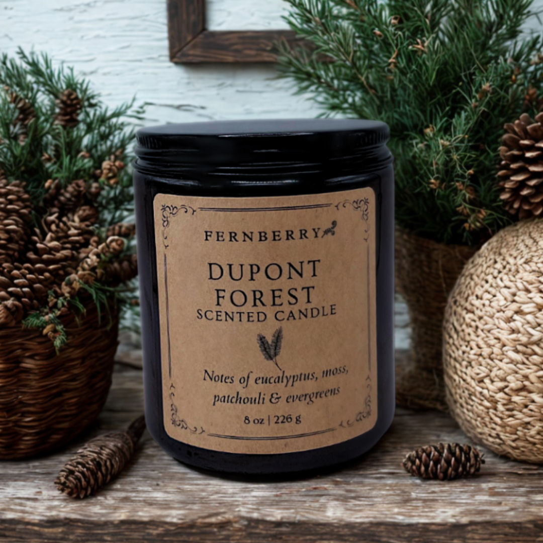 DuPont Forest- 8oz Wood Wick Candle