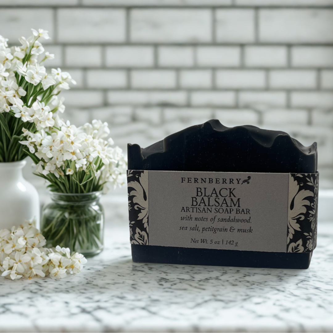 Black Balsam - Activated Charcoal Handmade Vegan Soap