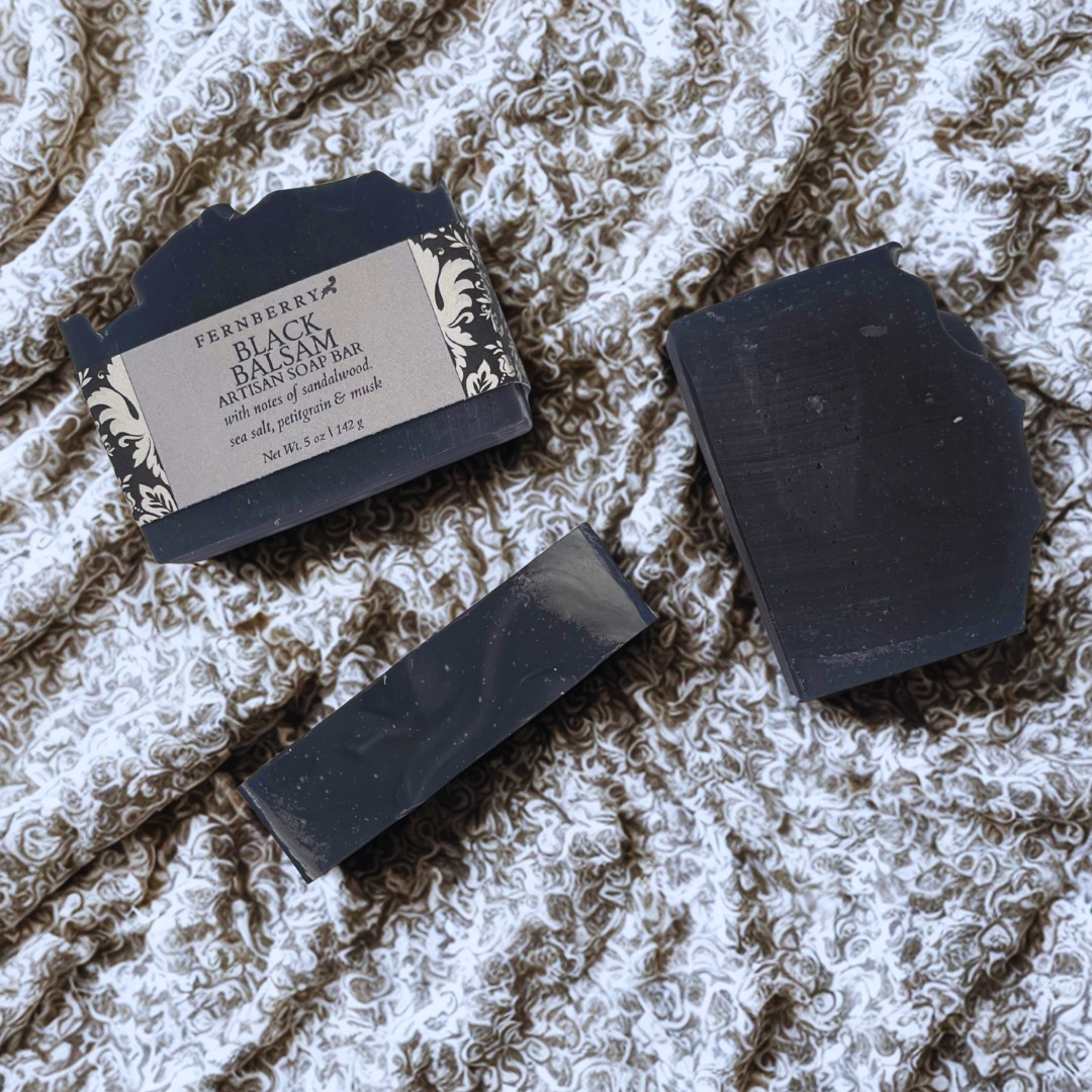 Black Balsam - Activated Charcoal Handmade Vegan Soap