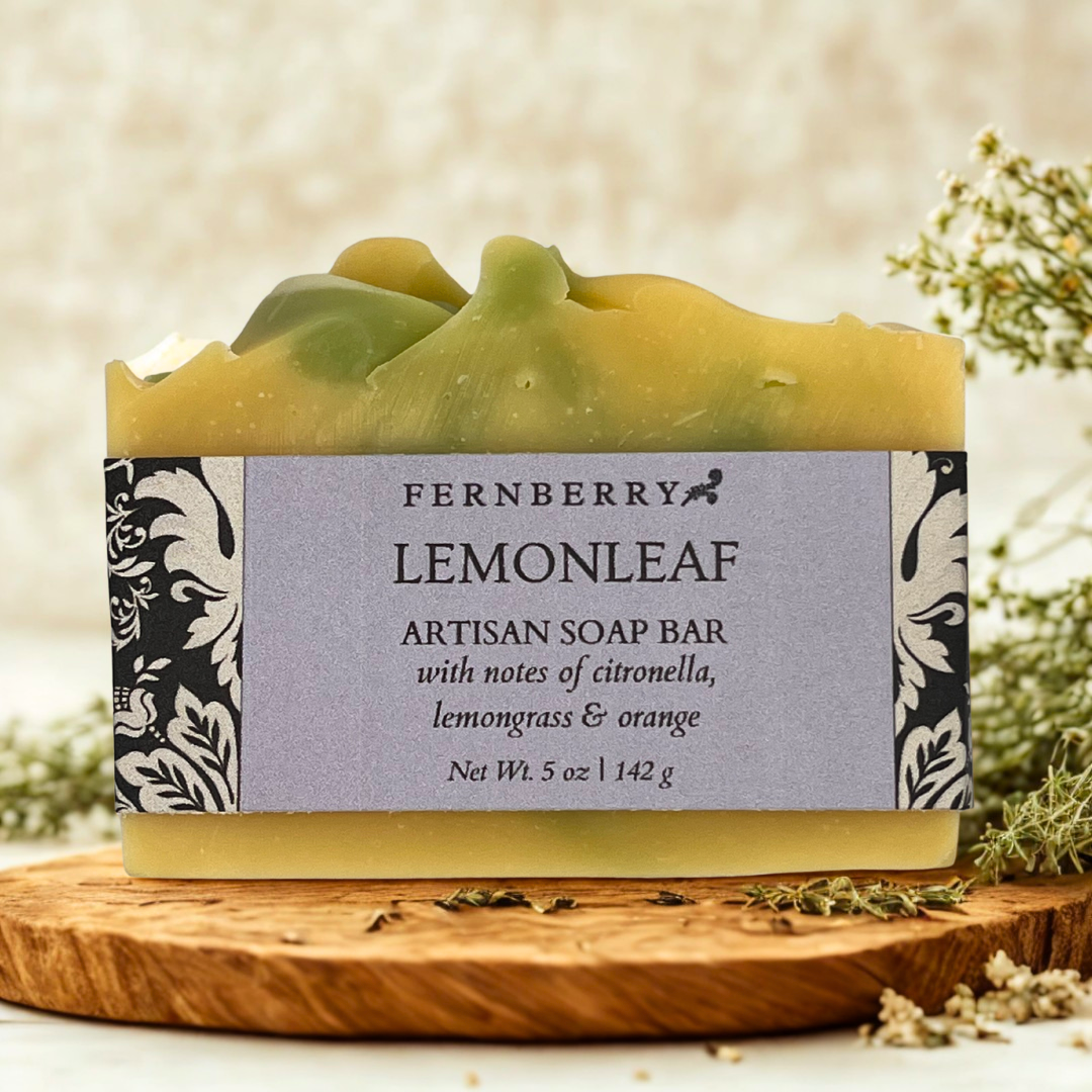 Lemonleaf 2oz Soap Sample