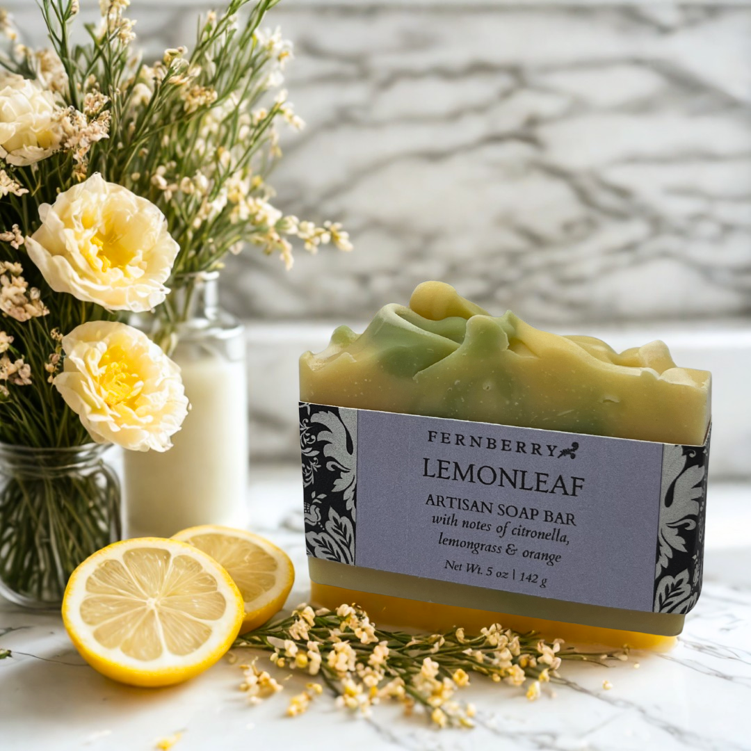Lemonleaf- Handmade Vegan Soap