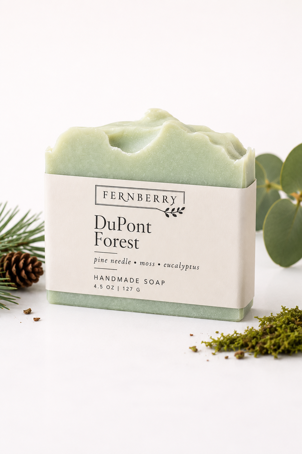 DuPont Forest | 4.5 oz. Handcrafted Vegan Soap Bar