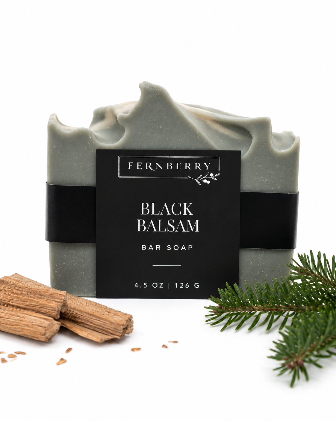 Black Balsam | 4.5 oz. Activated Charcoal Vegan Soap