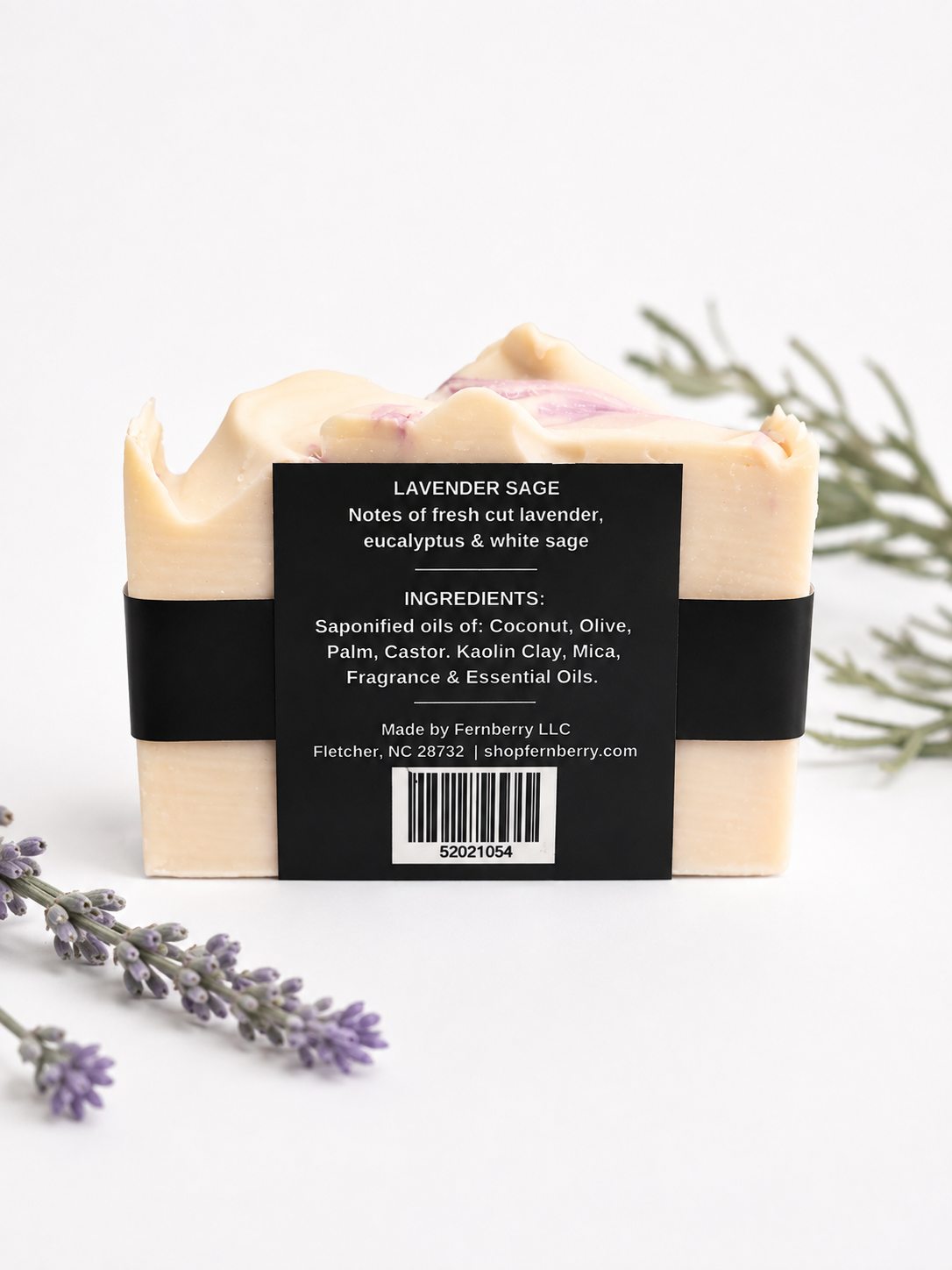 Lavender Sage | 4.5 oz. Handcrafted Vegan Soap