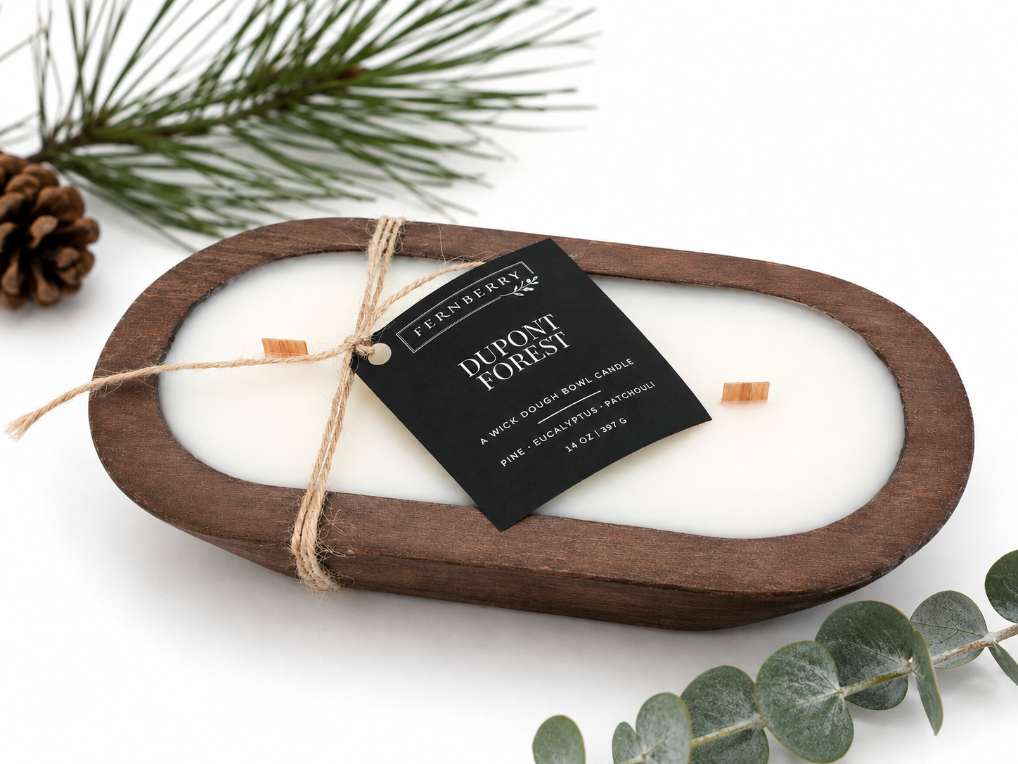 DuPont Forest | 4-Wick Dough Bowl Candle