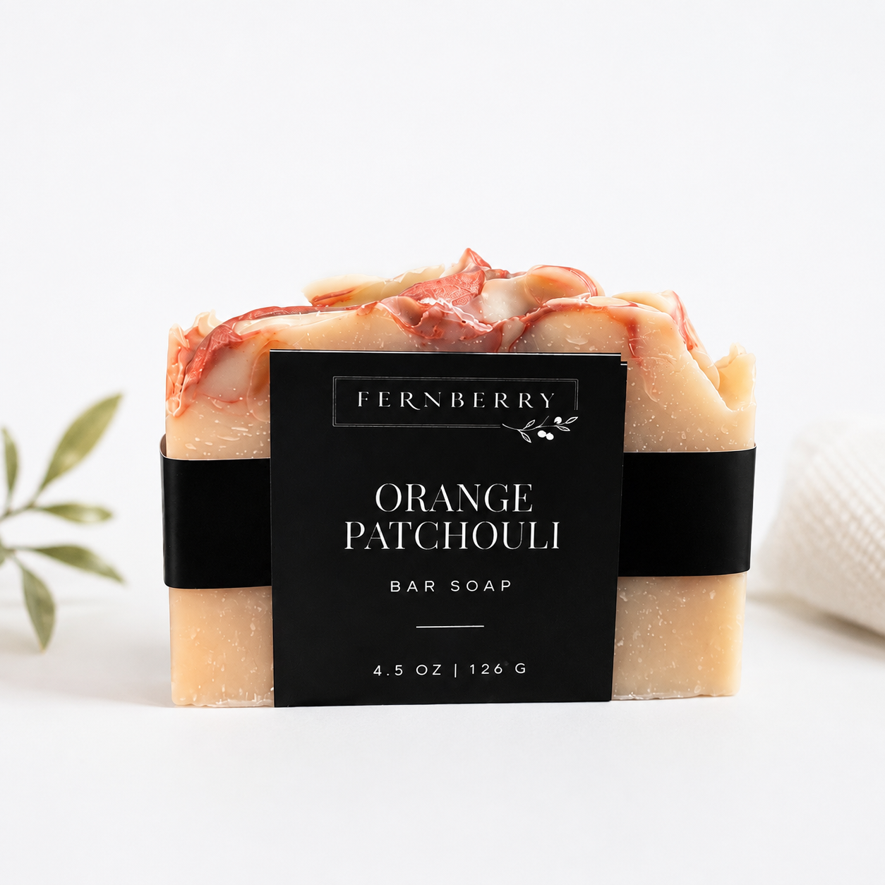 Orange Patchouli | 4.5 oz. Handcrafted Vegan Soap