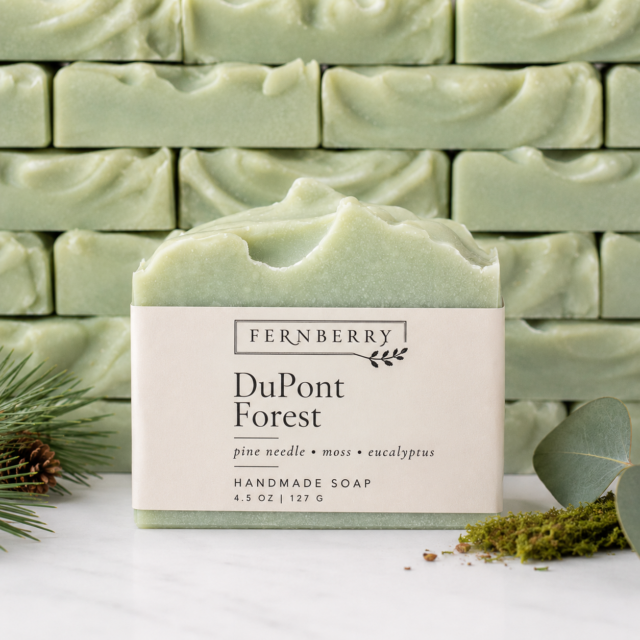 DuPont Forest | 4.5 oz. Handcrafted Vegan Soap Bar