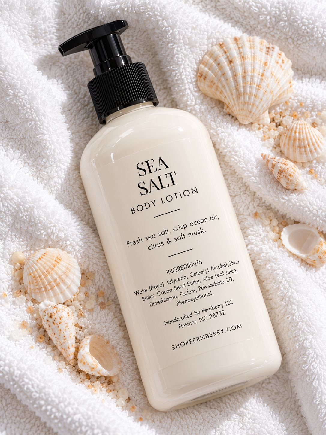 Sea Salt | 8.5 oz. Hand + Body Lotion
