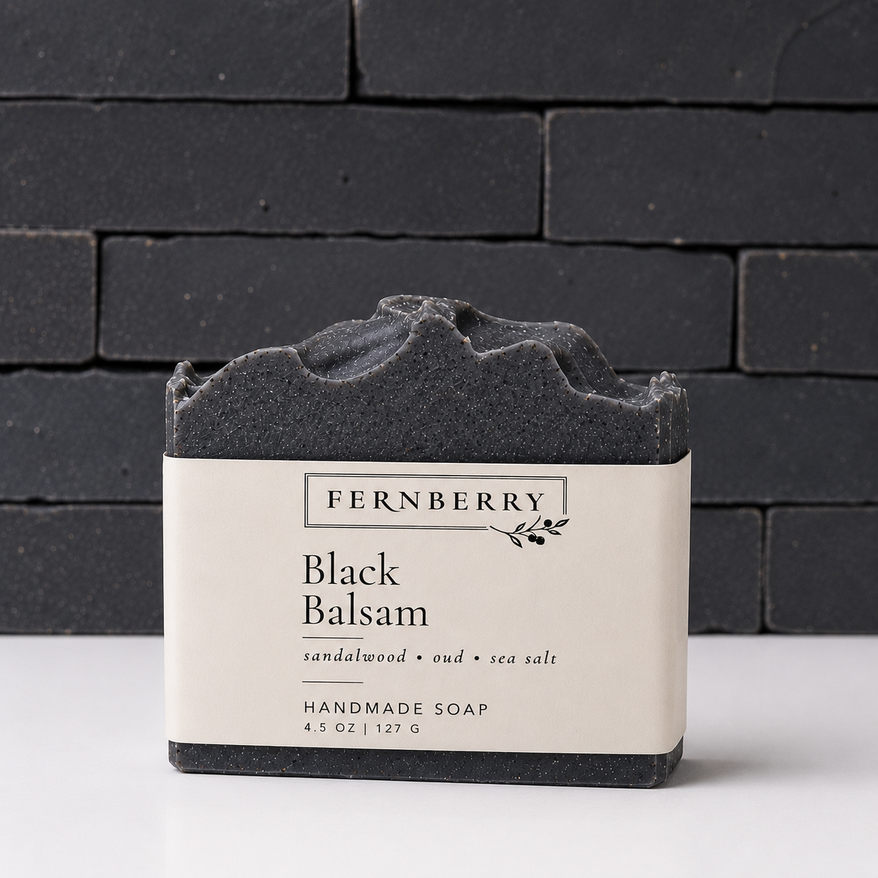 Black Balsam | 4.5 oz. Activated Charcoal Vegan Soap