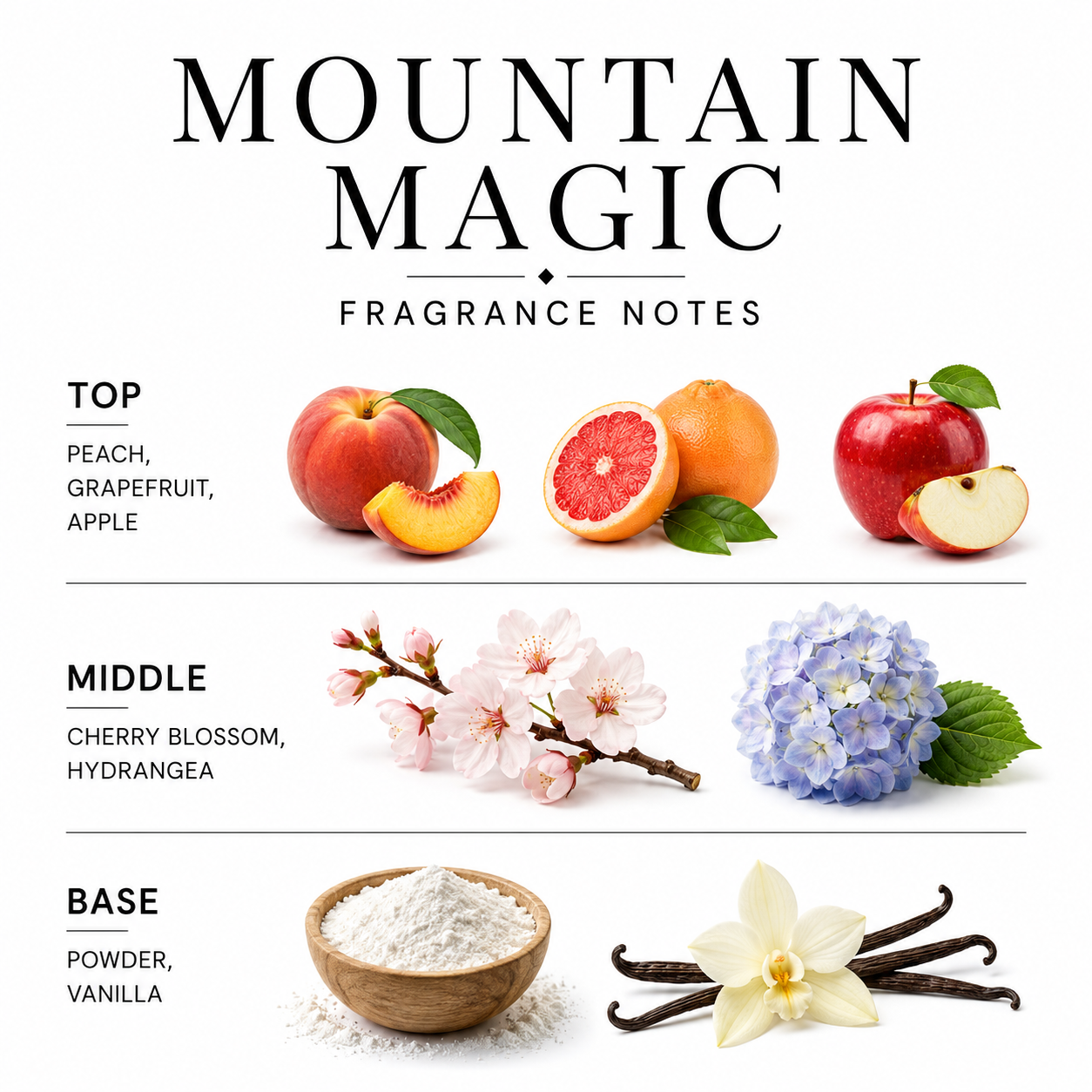 Mountain Magic | 4- Wick Dough Bowl Candle