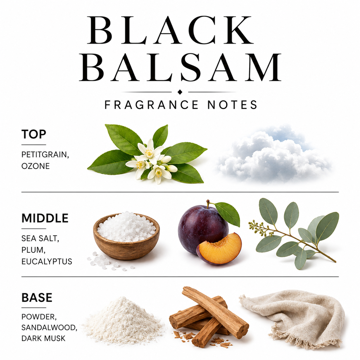 Black Balsam | 4- Wick Dough Bowl Candle