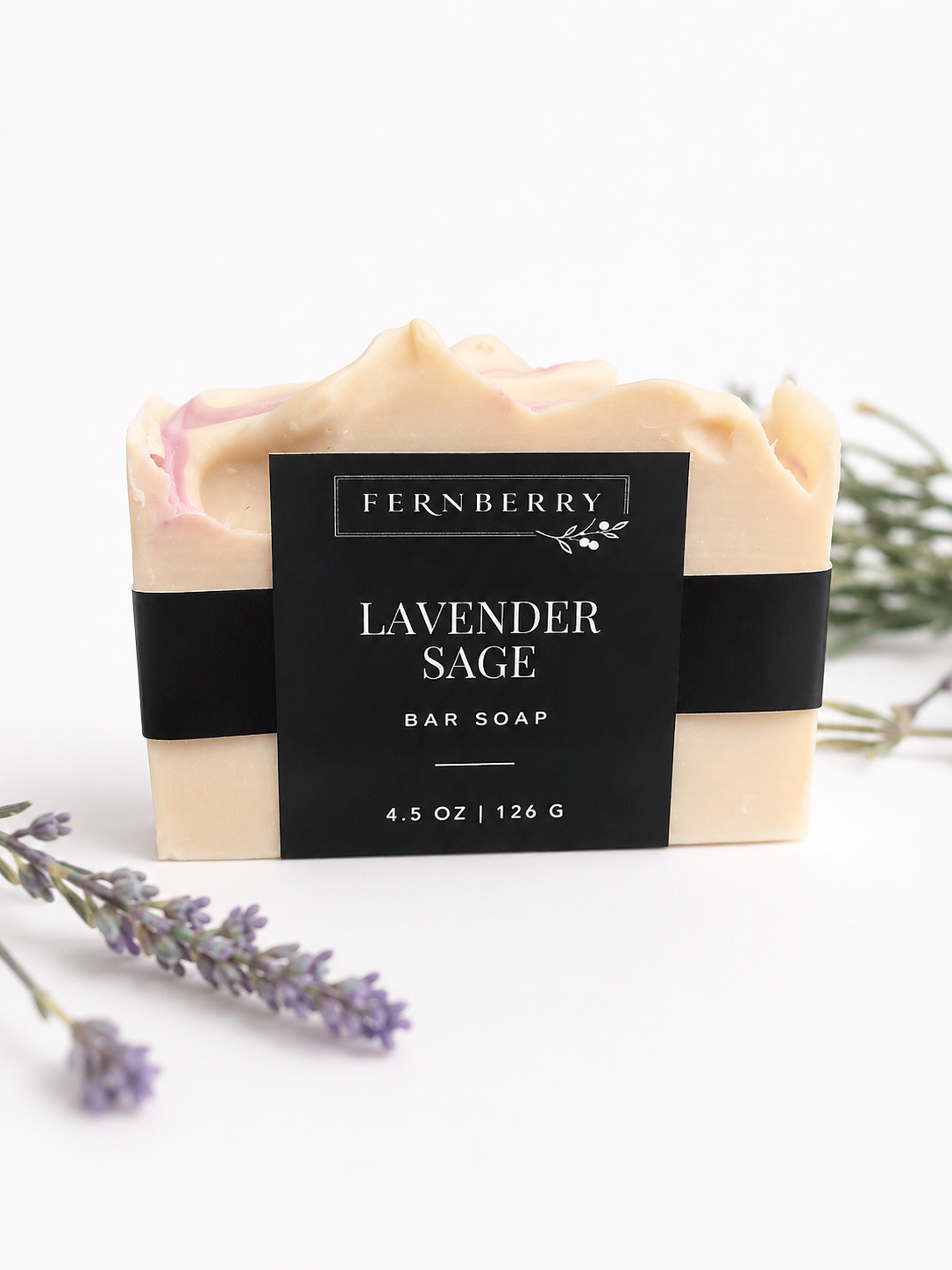 Lavender Sage | 4.5 oz. Handcrafted Vegan Soap