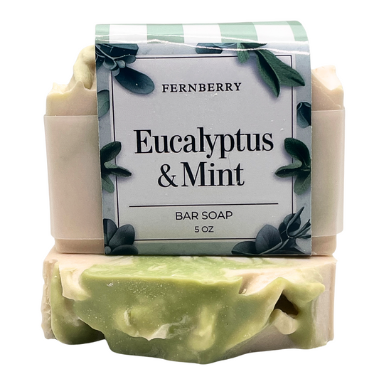 Eucalyptus & Mint - Handcrafted Vegan Soap