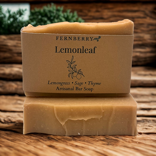Lemonleaf 2oz Soap Sample