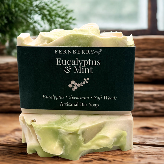 Eucalyptus & Mint - Handcrafted Vegan Soap