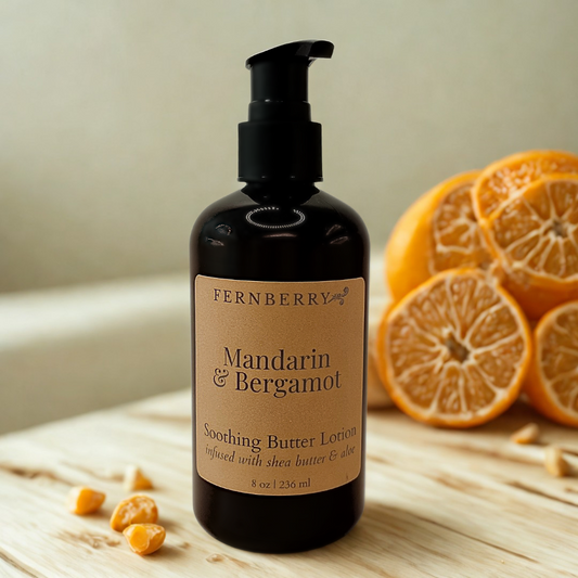 Mandarin & Bergamot | Soothing Butter Lotion 8oz.