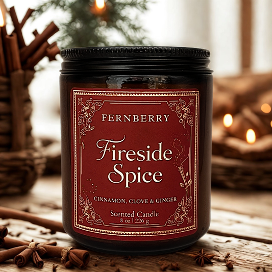 Fireside Spice | Wood Wick Candle