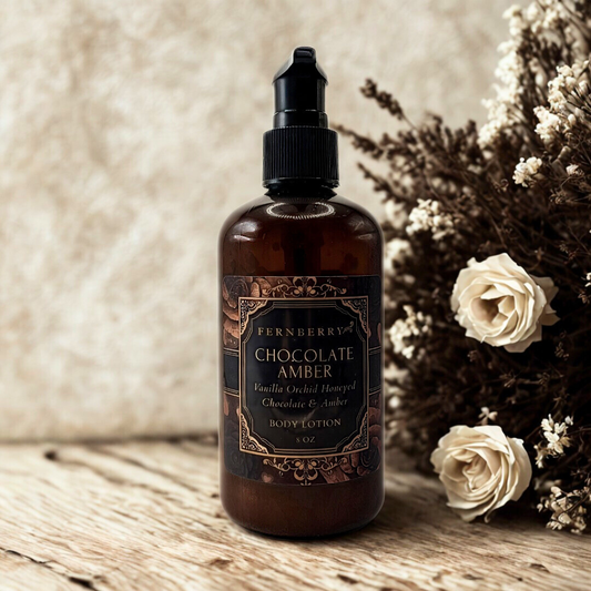 Chocolate Amber | 8oz Soothing Butter Lotion
