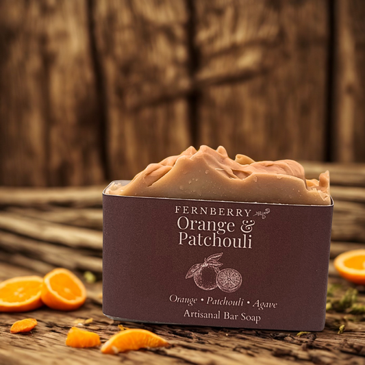 Orange & Patchouli - Handcrafted Vegan Soap