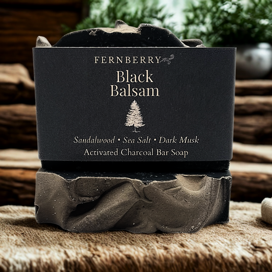Black Balsam - Activated Charcoal Handmade Vegan Soap