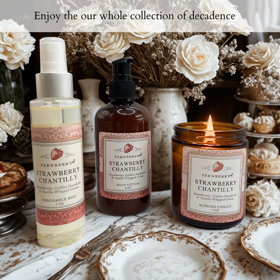 Strawberry Chantilly | 8 oz Body Lotion