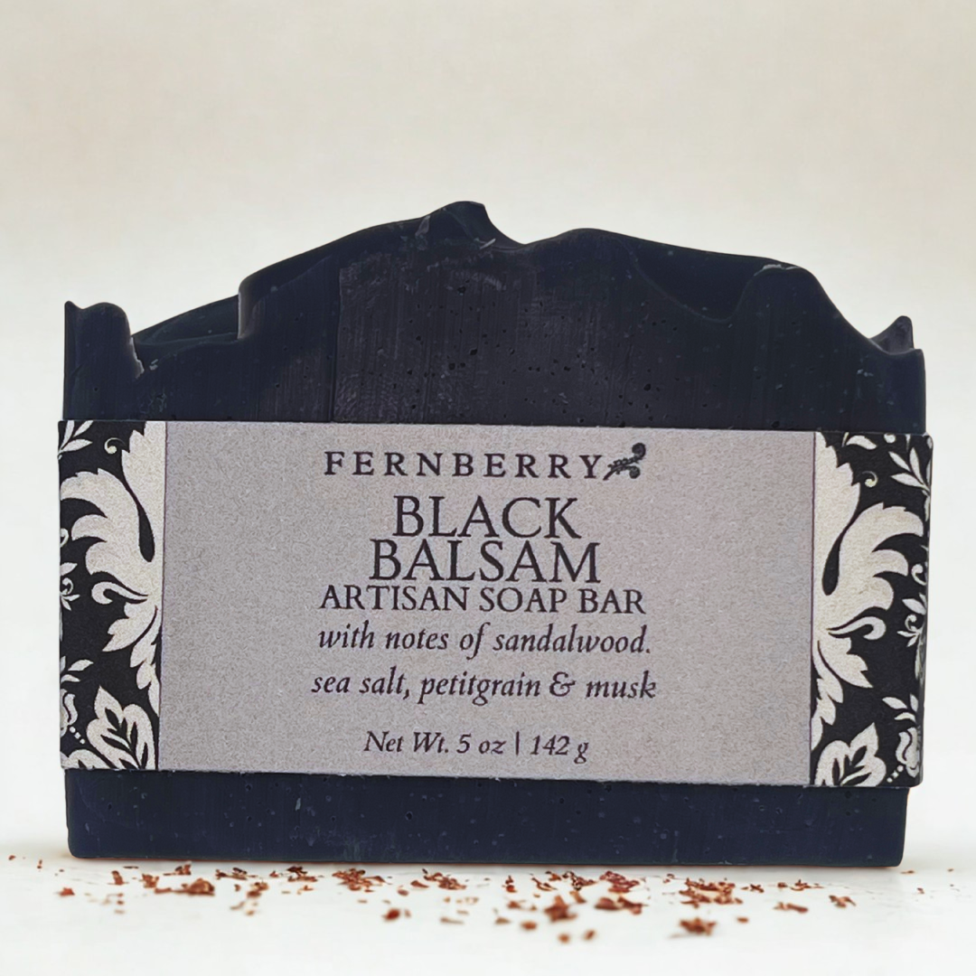Black Balsam 2oz Soap Sample