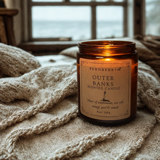 Outer Banks- 8oz Wood Wick Candle
