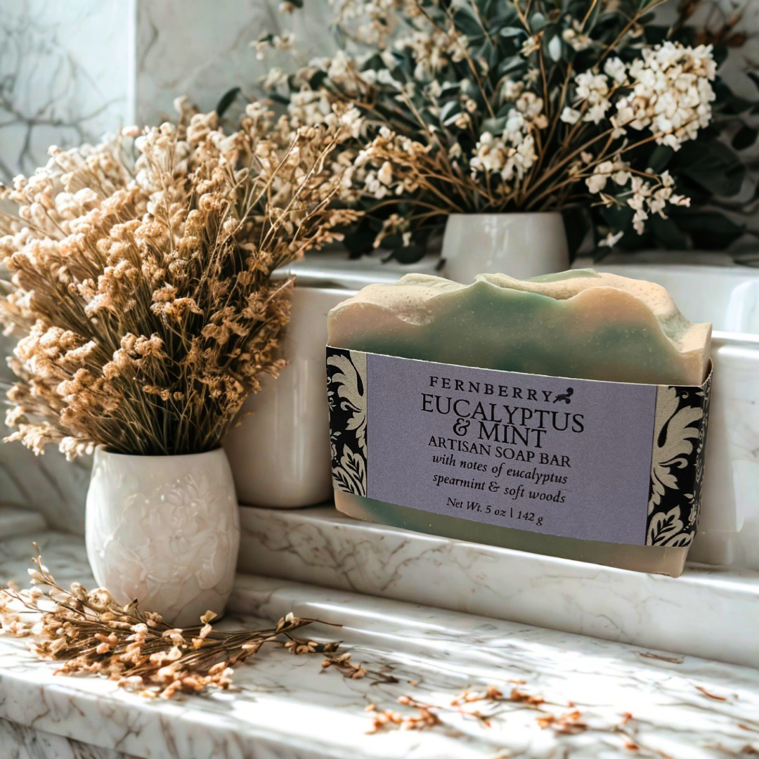Eucalyptus & Mint - Handcrafted Vegan Soap