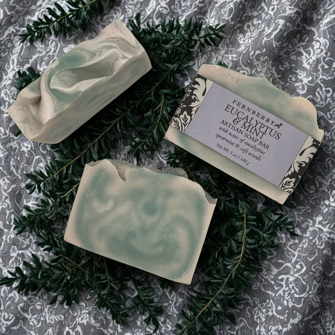 Eucalyptus & Mint - Handcrafted Vegan Soap