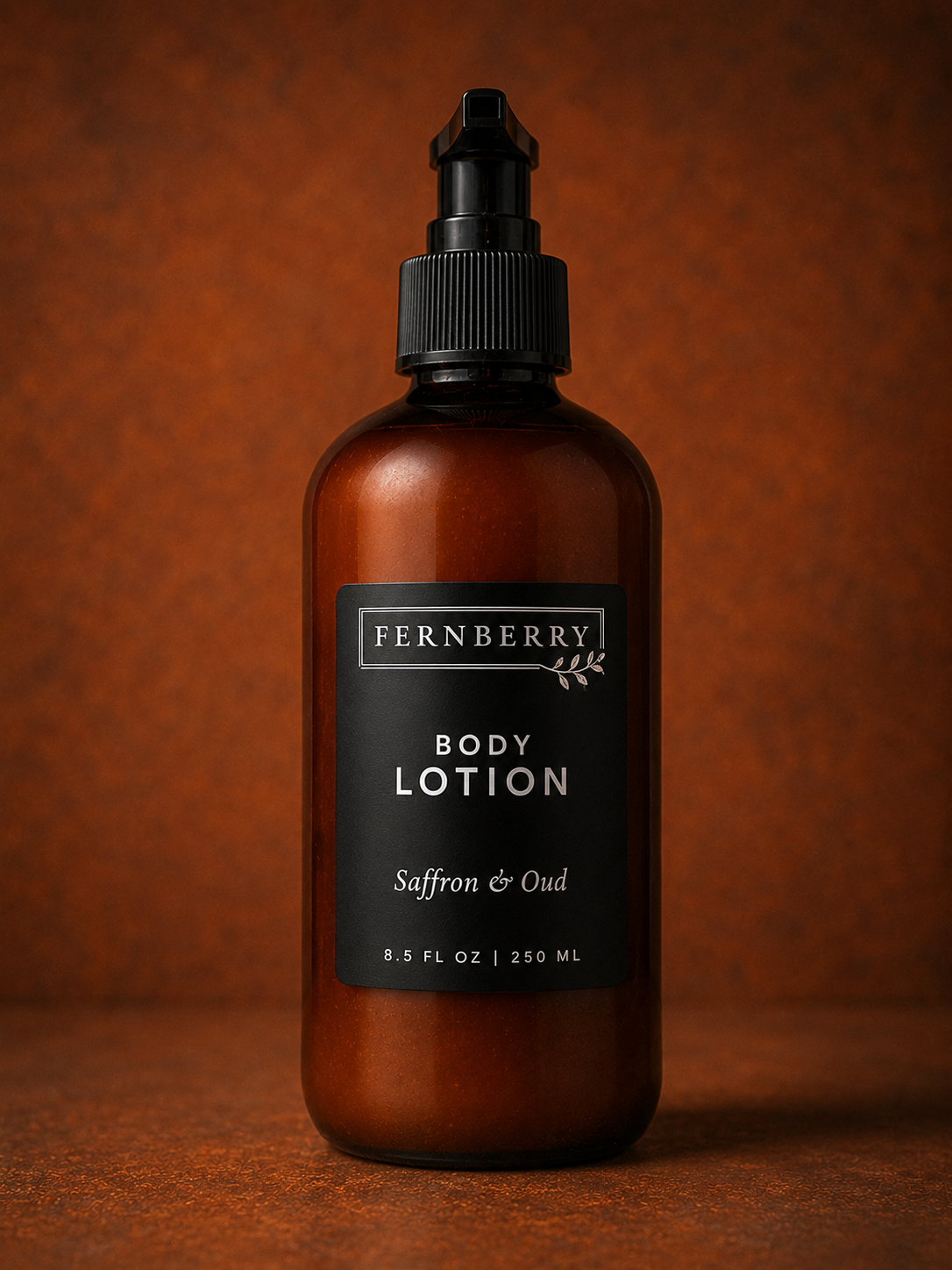 Saffron & Oud | 8.5 oz Hand + Body Lotion