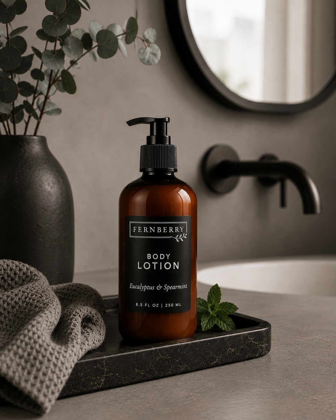 Eucalyptus & Spearmint | 8.5 oz Hand + Body Lotion