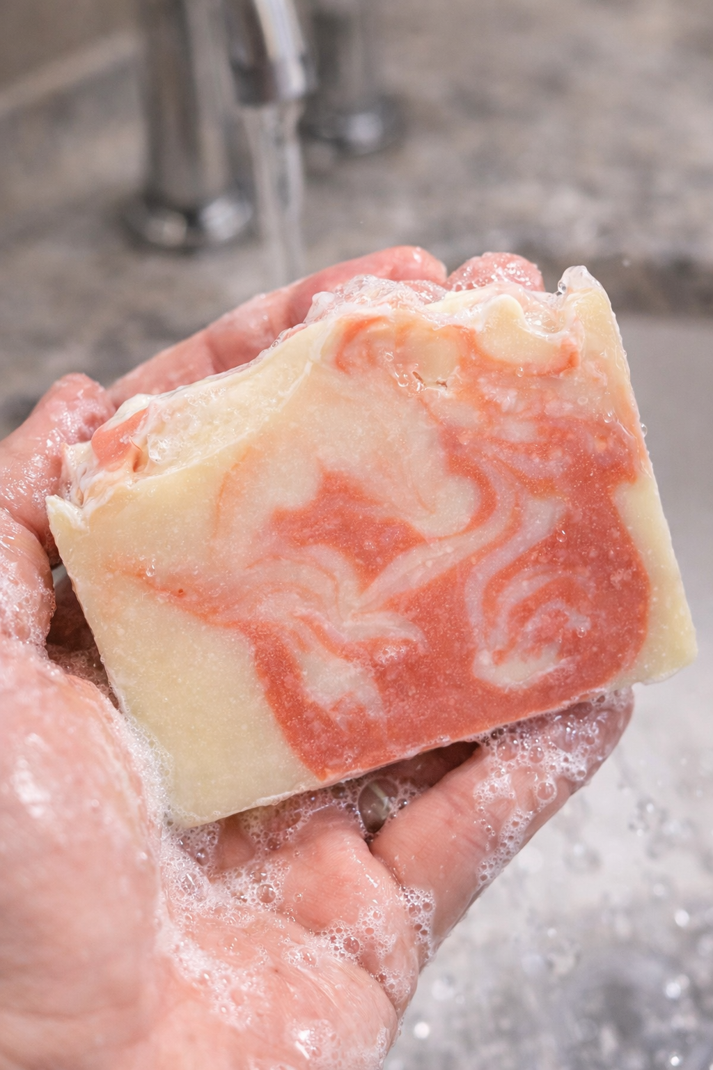 Orange & Patchouli | 5 oz. Handcrafted Vegan Soap