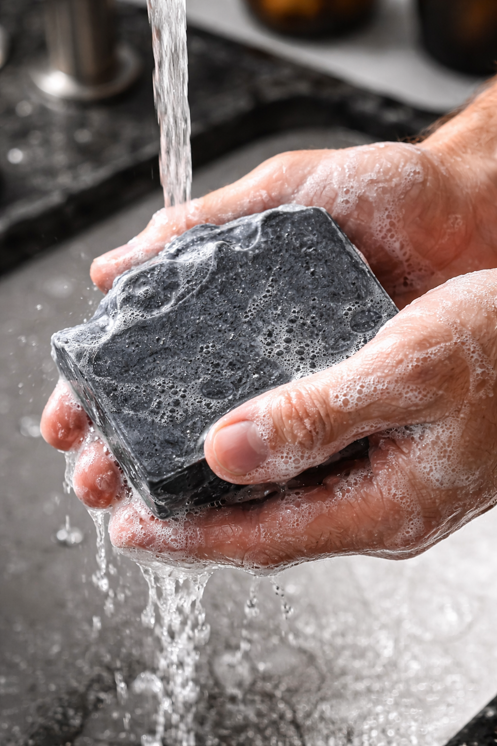 Black Balsam | 5 oz. Activated Charcoal Vegan Soap