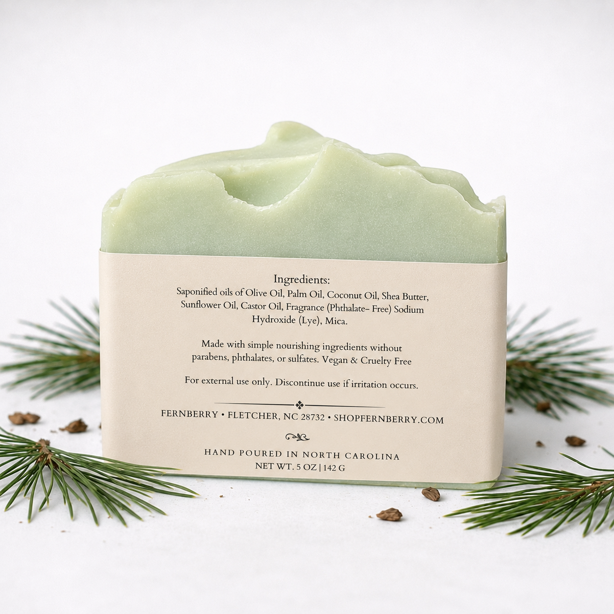 DuPont Forest | 5 oz. Handcrafted Vegan Soap Bar