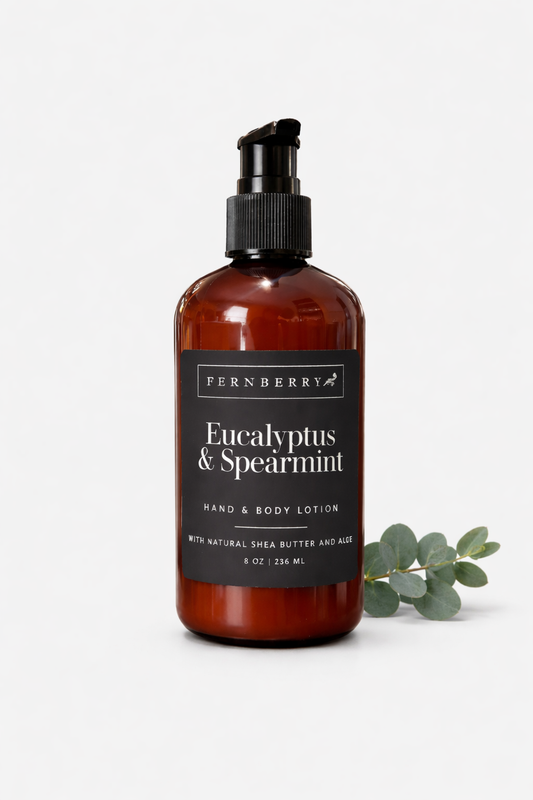 Eucalyptus & Spearmint | Hand + Body Lotion | 8 oz.