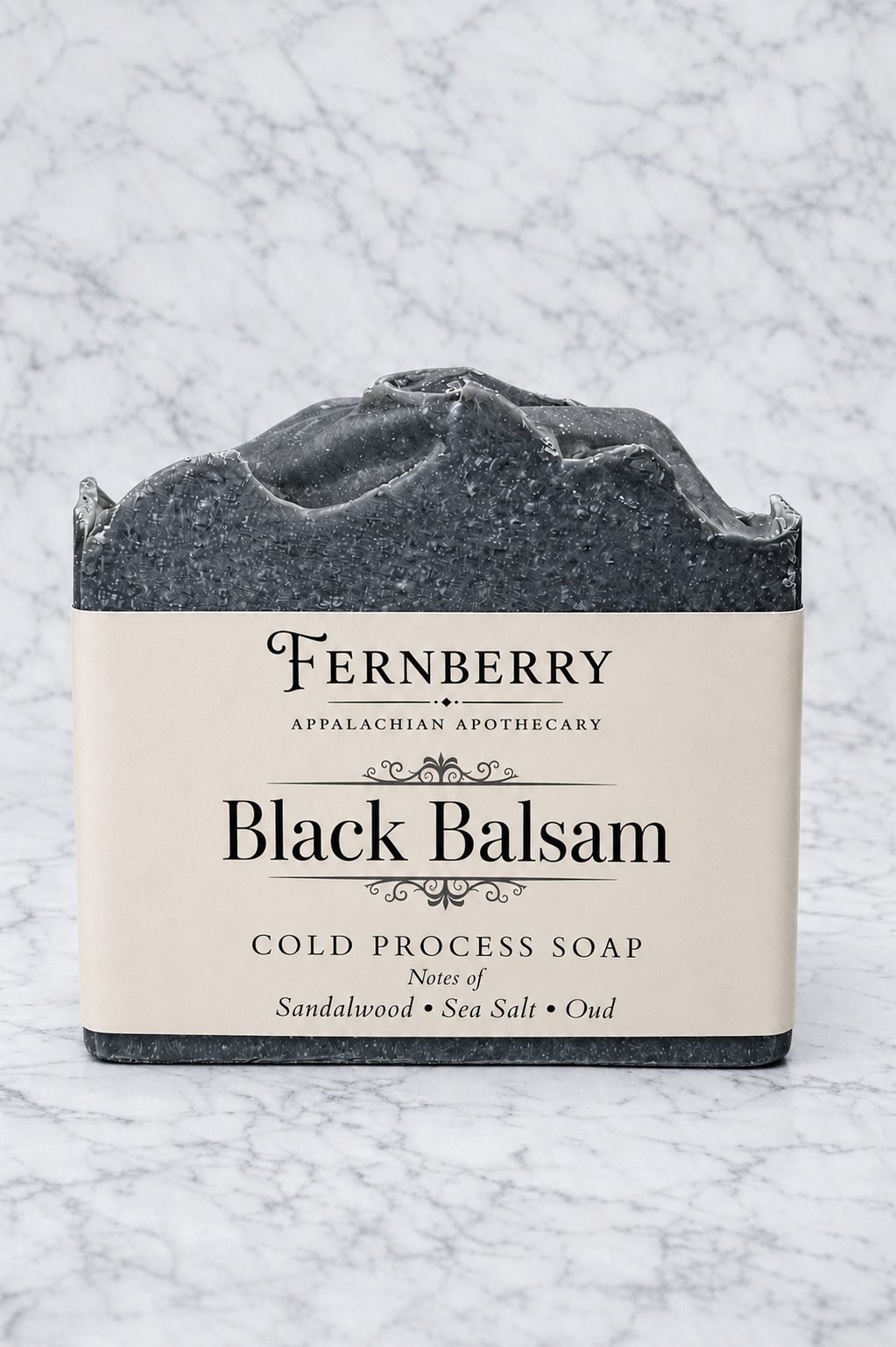 Black Balsam | 5 oz. Activated Charcoal Vegan Soap