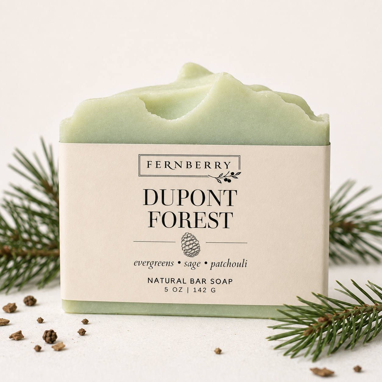 DuPont Forest | 5 oz. Handcrafted Vegan Soap Bar
