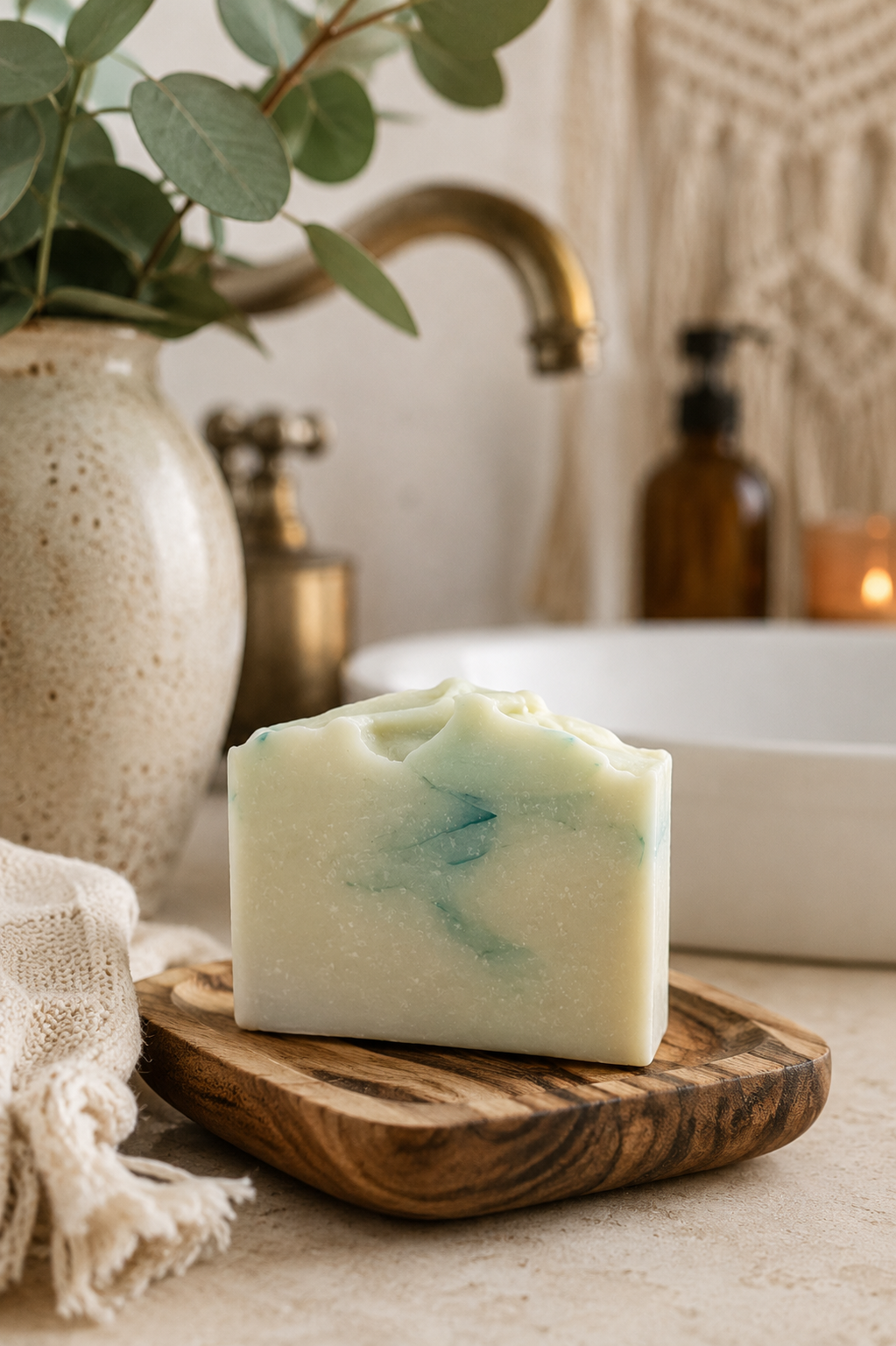 Eucalyptus Lemongrass | 5 oz. Handcrafted Vegan Soap